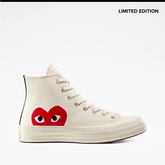 Brand New Converse x Comme des Garçons PLAY Chuck 70 - Picture 1 of 10